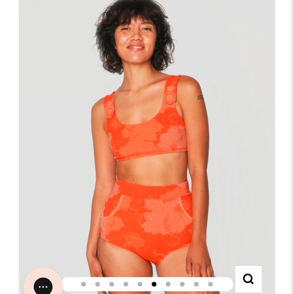 Seea Orange Floral bottoms